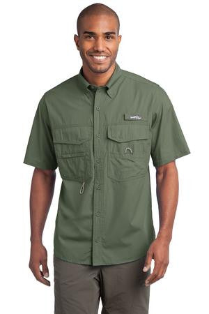 Eddie Bauer® - Short Sleeve Fishing Shirt. EB608. – Threads
